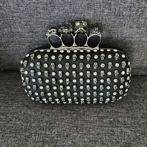 Samantha Brass Knuckle Clutch